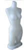 Light Up White Female Countertop Display Form Hip Out - Image 3 of 0
