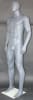 Matte Grey Athletic Egghead Male Mannequin - Image 4 of 0