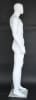 Matte White Athletic Egghead Male Mannequin - Image 5 of 0