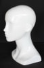 Gloss White Female Fiberglass Display Head - Image 3 of 0