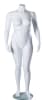 Matte White Female Headless Mannequin Plus Size - Image 5 of 0