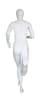 Matte White Female Egghead Mannequin Running - Image 5 of 0
