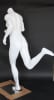 Matte White Female Headless Mannequin Running - Image 2 of 0