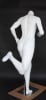 Matte White Female Headless Mannequin Running - Image 3 of 0