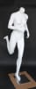 Matte White Female Headless Mannequin Running - Image 4 of 0
