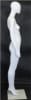 5'11" abstract female mannequin full body retail display form for modern fashion clothing presentation - Image 5 of 0