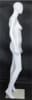 5'11" abstract female mannequin full body retail display form for modern fashion clothing presentation - Image 5 of 0
