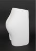 White female full round butt mid form fiberglass display for showcasing swimwear, underwear, shorts, and lower-body apparel - Image 5 of 0