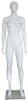 Matte White Female Egghead Mannequin 5'11" Height - Image 2 of 0