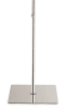 Child display dress form with natural canvas torso on flat metal base adjustable retail mannequin for boutiques and designers - Image 4 of 0