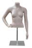 Female headless half torso display form mannequin bust for apparel retail clothing presentation - Image 2 of 0