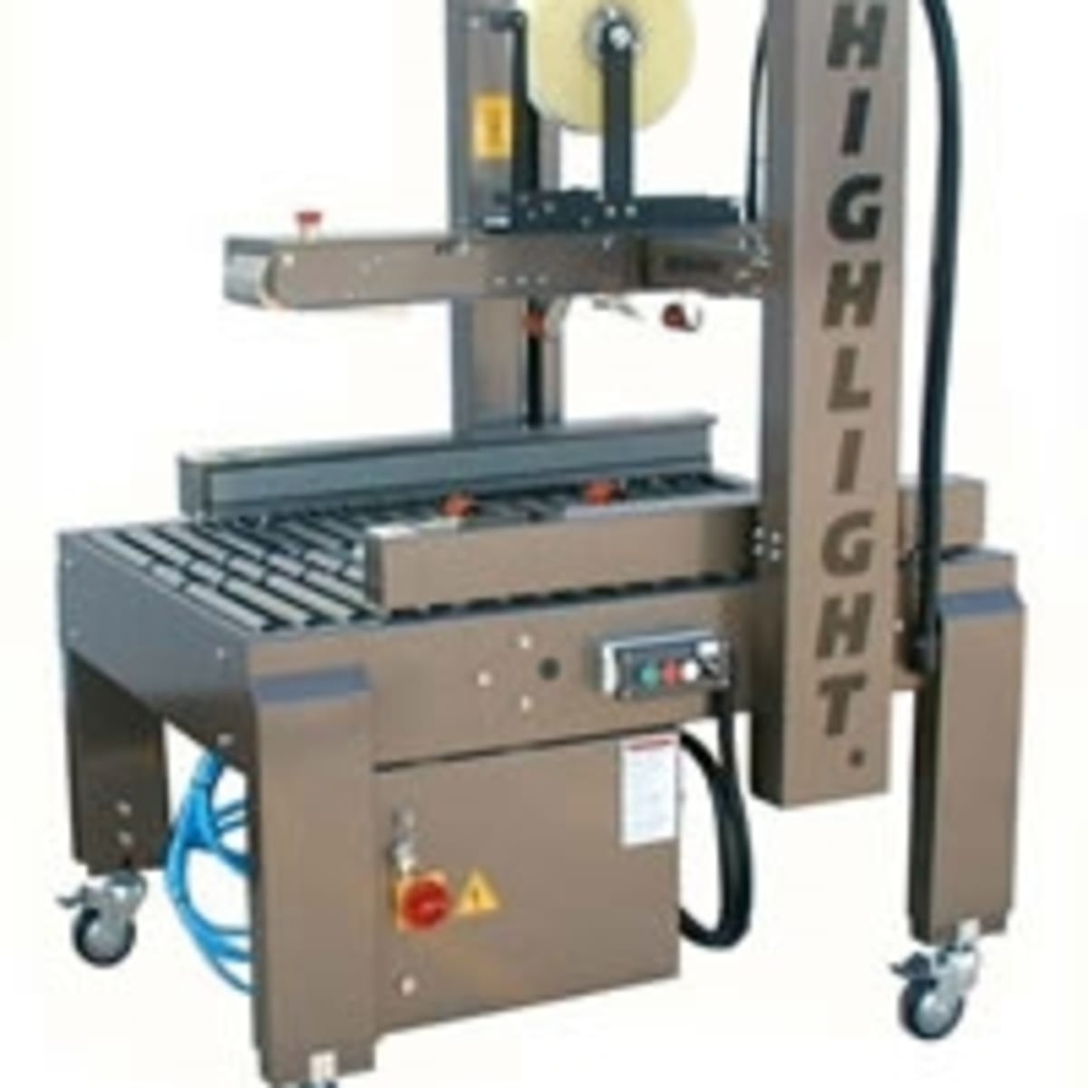 CASE SEALER, SEMI-AUTO SIDE DRIVE RANDOM W/2" TOP & BOTTOM TAPE HEADS