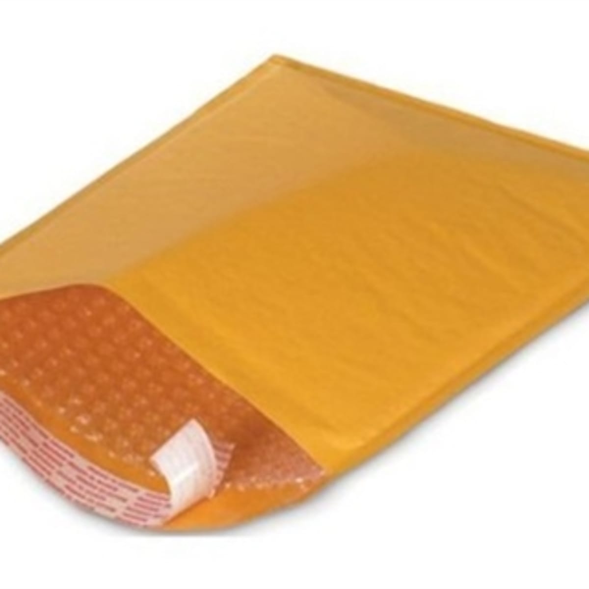BAG, KRAFT BUBBLE SHIPPING,   #000, 4x8, 500/CS, SELF SEALING