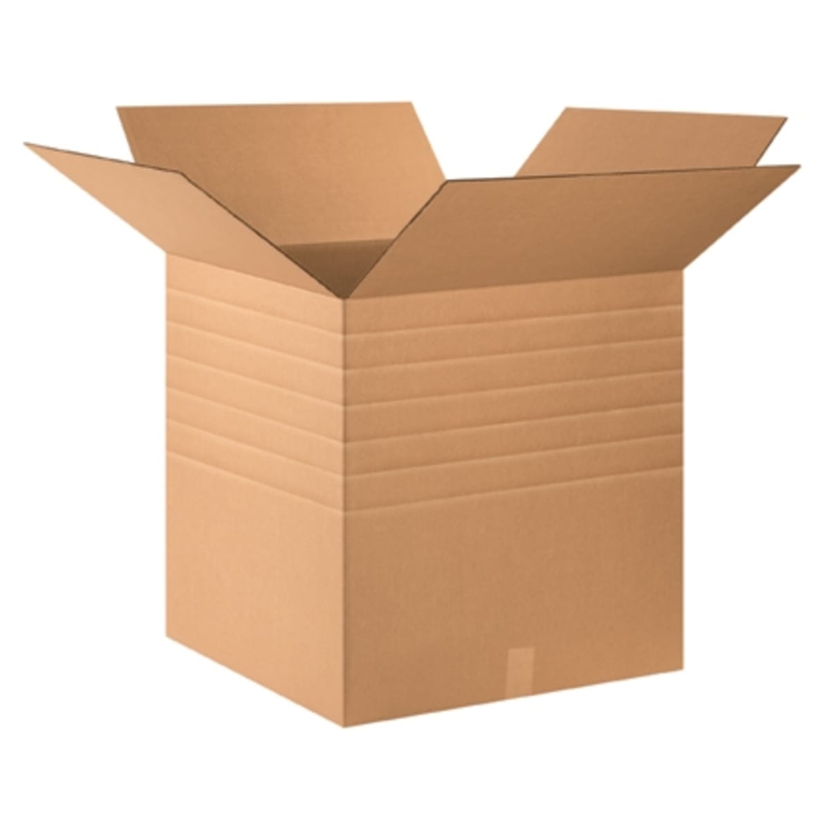 Box, 24 x 24 x 24 Multi-Depth 22,20,18,16,14,12" 200# / 32 ECT 15 bdl./ 120 bale