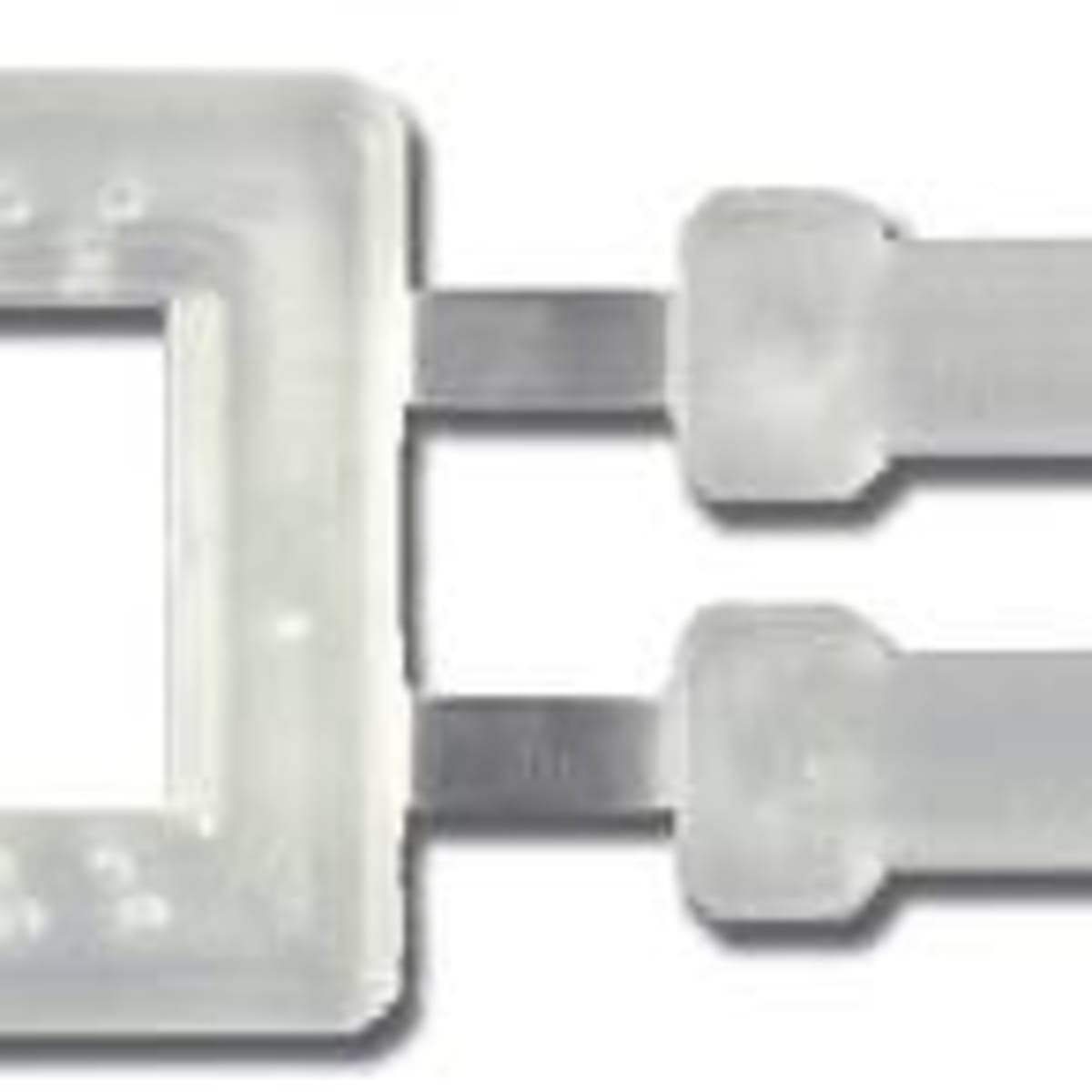 PLB-4A BUCKLE, PLASTIC, 1/2", 1000/CASE