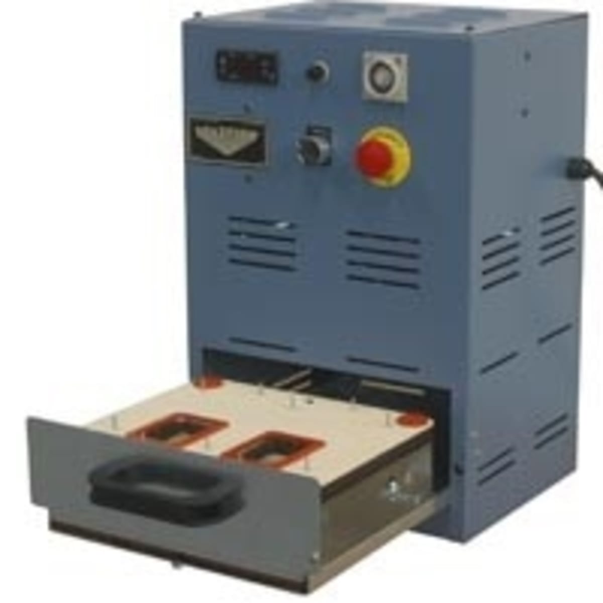 BLISTER SEALER, MANUAL SHUTTLE, 10" X 12" SEAL AREA, 2-CAVITY, 115V, 100 PSI
