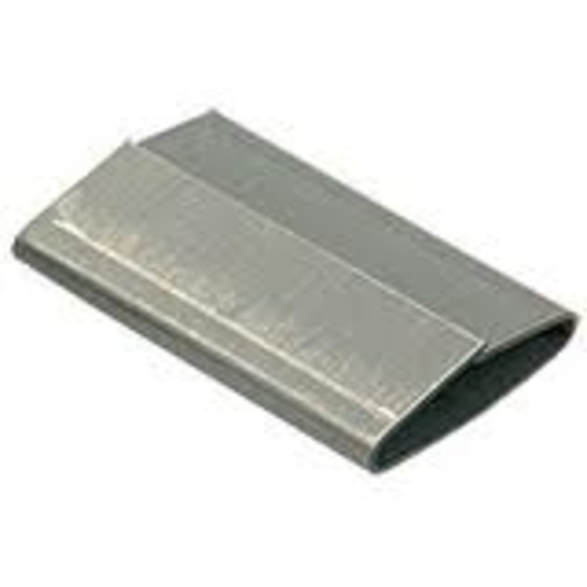 SC114-HP STEEL STRAPPING, SEALS, 1-1/4" X 2-3/16" HD PUSHER, 1000/CS