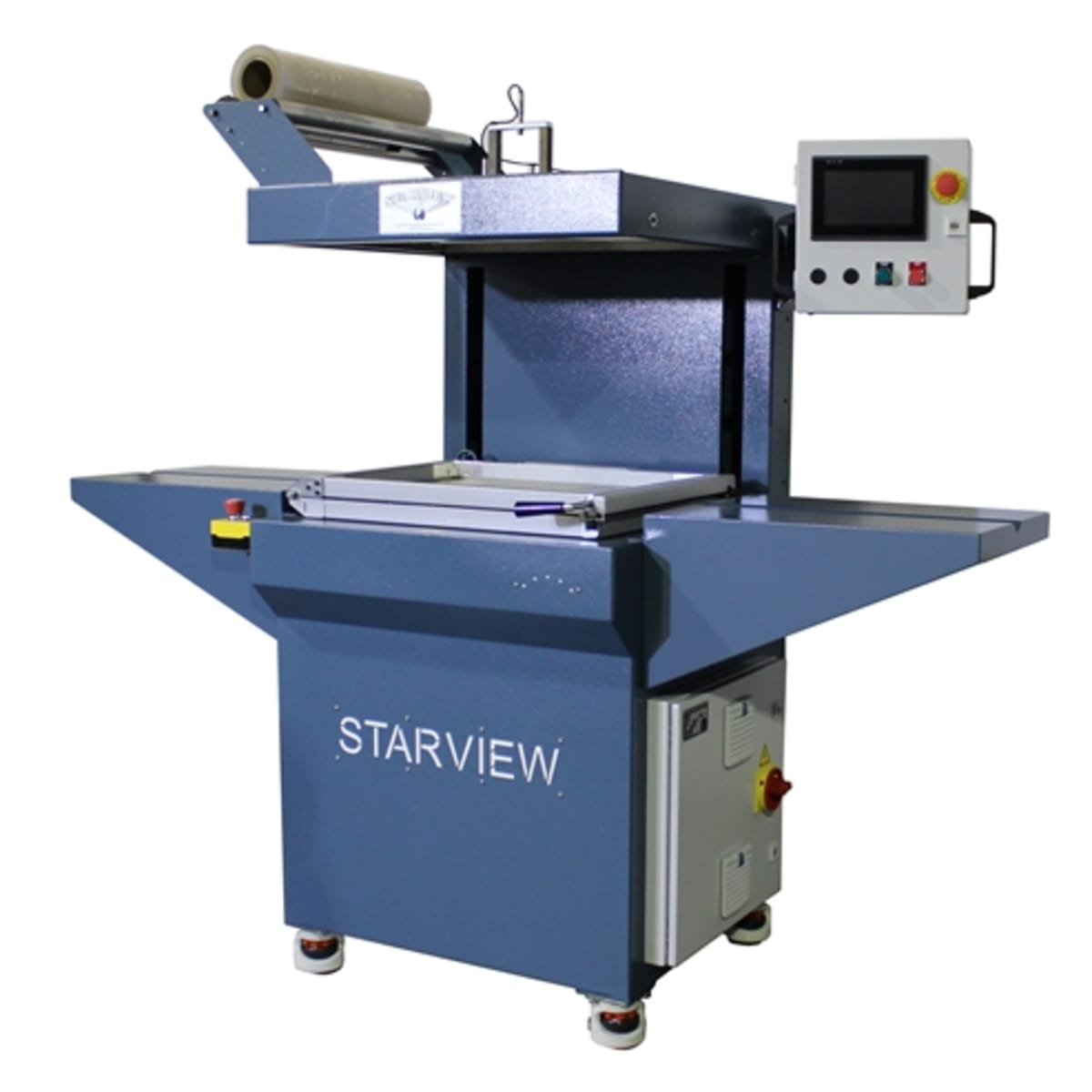 SP SERIES SKIN PKG MACH. 30X36 WITH INFEED, OUTFEED & HOT WIRE