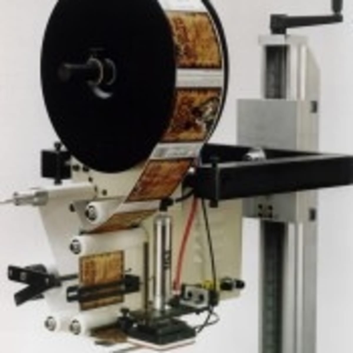 Label Applicator, Continuous Duty Tamp for Conveyed Products, Photocell Activated 115V 60 PSI