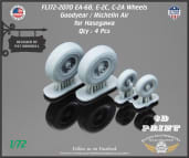 FL172-2070 EA-6B, E-2C Wheels for Hasegawa