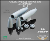 FL172-2097 FPU-8/A 330 Gallon Fuel Tank for F/A-18A-D