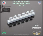FL172-2106 GPS Antenna for F/A-18, EA-6B, CH-46E