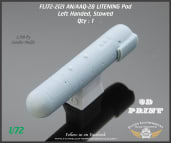 FL172-2121 AN/AAQ-28 LITENING Pod - Left Handed, Stowed