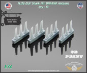FL172-2131 'Shark Fin' UHF/VHF Antenna for F/A-18, others