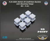 FL35-5004 AN/ALE-39 Chaff/Flare Buckets with Flange