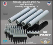 FL35-5014 LAU-68F/A APKWS with Warheads