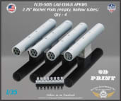 FL35-5015 LAU-131A/A APKWS Pods (Empty)