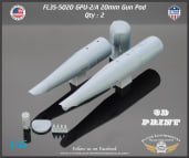 FL35-5020 GPU-2/A 20mm Gun Pods