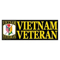 Vietnam Veteran Bumper Sticker - BM0014