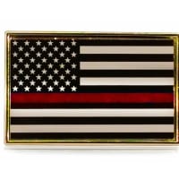 USA Red Line Honor Flag-Pin - P02322