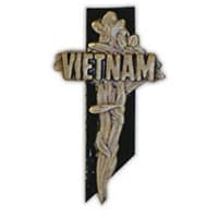 Vietnam Memorial Cross Pin P16090