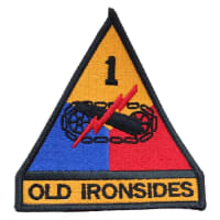 US Army 1st Armored Division Patch PM0129