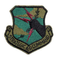 Subdued Strategic Air Command Patch PM0372