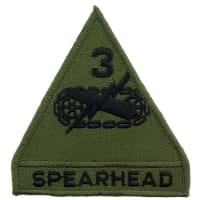 US Army 3rd Armored Division Subdued Patch PM0699