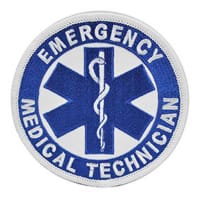 Embroidered Round EMT Patch PM4033