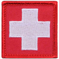 Rothco Red White Cross Patch - 72205