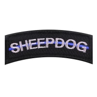 Rothco Thin Blue Line Sheepdog Morale Patch - 7473