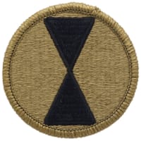 Scorpion 7th Infantry Division Patch PMV-0007A