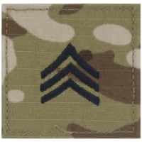 Scorpion Sergeant E-5 Insignia Patch - SV205