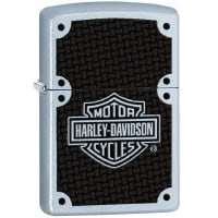 Zippo Harley-Davidson Carbon Fiber Shield Design Lighter 24025