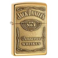 ZippoJack Daniel's Brass Emblem Lighter 254BJD.428