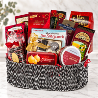 Holly Day Celebration Gift Basket