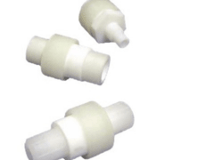 In-line Check Valve, All Teflon, 1/4" NPT, CHK-TFL-25