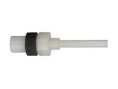 Injection Quill with Check Valve, 1/2" NPT, PVDF, GTI-10-CK-PVDF