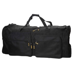 Biltmore Black 52 Inch Jumbo Soft Trunk 520-BB Heavy Duty Travel Bag