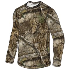 Indera Realtree Apx Camo Crew Top - 814LS